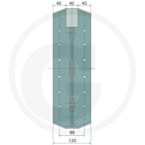 FAD Zestaw szczęk hamulcowych 220316A048C