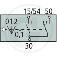 BOSCH Włącznik zapłonu żarowego 2500342311007 - 2500342311007 - Sklep rolniczy PoltechParts
