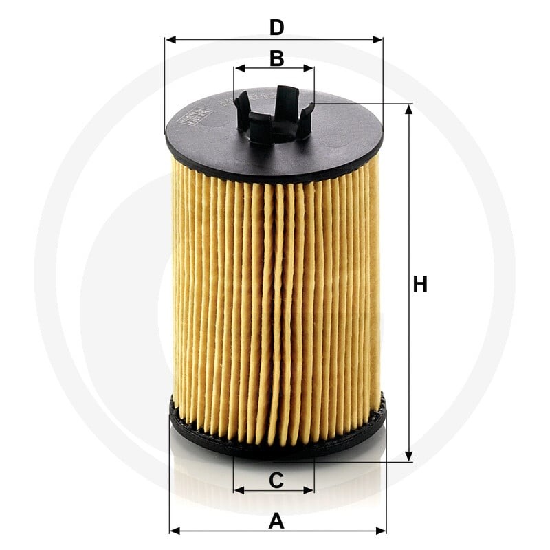 MANN FILTER Filtr oleju HU 612/1 X 565HU61… | poltechparts.pl