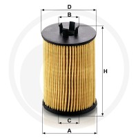 MANN FILTER Filtr oleju HU 612/1 X 565HU61… | poltechparts.pl