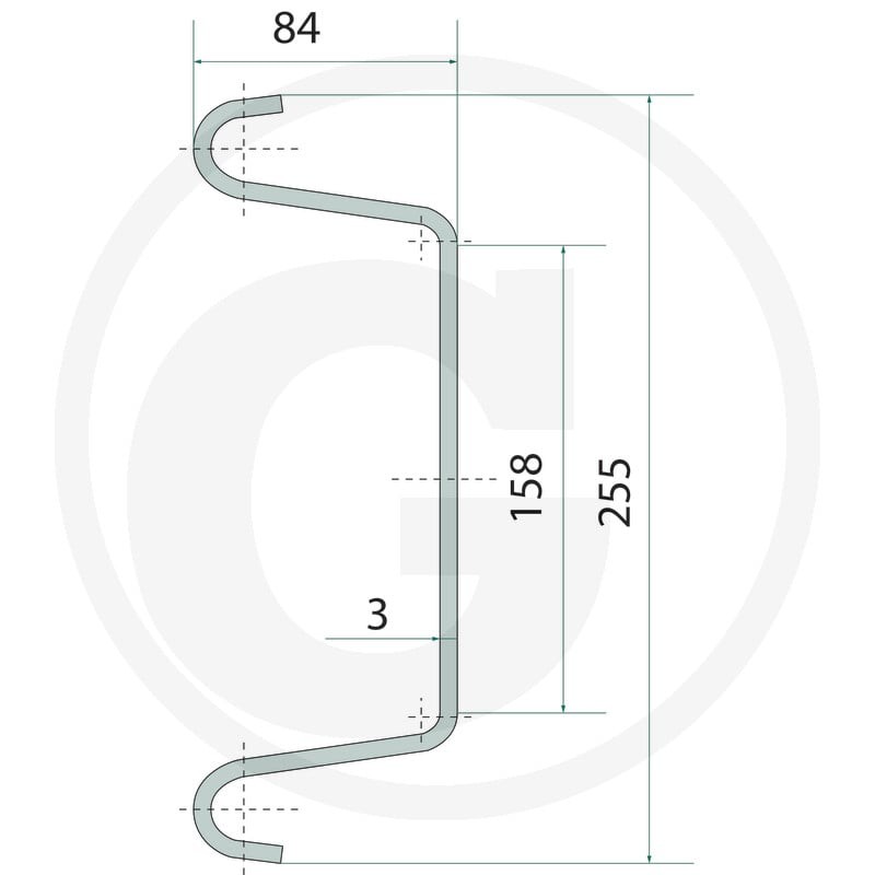 GRANIT Belka zabezpieczająca 28810113 - 28810113 - Sklep rolniczy PoltechParts