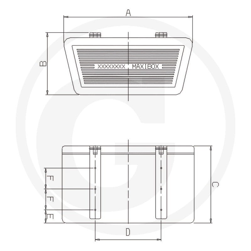Sauermann Skrzyna na dyszel z tworzywa 14270388 - Sklep PoltechParts