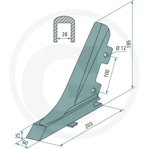 GRANIT Dziób redlicy 1803700005