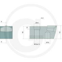 GRANIT ENDURANCE CARBIDE Młotek narzędziowy 12347365 - 12347365 - Sklep rolniczy PoltechParts