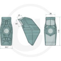 GRANIT ENDURANCE CARBIDE Młotek narzędziowy 32272038 - 32272038 - Sklep rolniczy PoltechParts