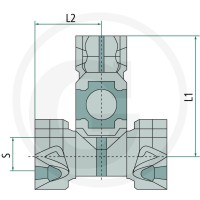 Kongsberg ABC- Rodzielacz czterodrożny 22892060061 - Sklep PoltechParts