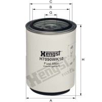 Hengst Filtr paliwa H7090WK10 866H7090WK10 | poltechparts.pl