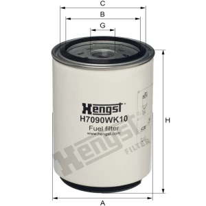 Hengst Filtr paliwa H7090WK10 866H7090WK10