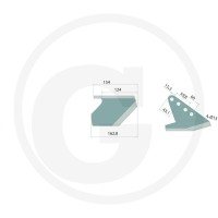 GRANIT Lemiesz skrzydełkowy 1803100017 - 1803100017 - Sklep rolniczy PoltechParts