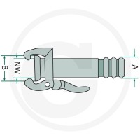 GRANIT Wtyk 4050200373 - 4050200373 - Sklep rolniczy PoltechParts