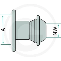 GRANIT Gniazdo 5” z kołnierzem do węża 5" 4050220593 - 4050220593 - Sklep rolniczy PoltechParts