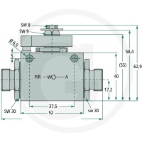 GRANIT Ogranicznik skoku HBV-15L (M22x1,5) 8504820A - 8504820A - Sklep rolniczy PoltechParts
