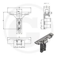 GRANIT Kieszeń uchwytu 83910020 - 83910020 - Sklep rolniczy PoltechParts