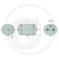 Frauenthal Zbiornik powietrza 8273000051 - 8273000051 - Sklep rolniczy PoltechParts