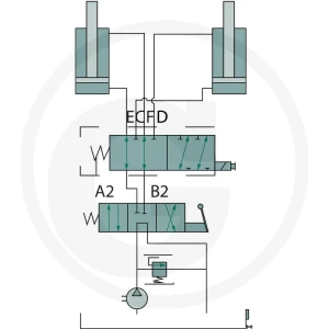 GRANIT Zawór 6/2-drożny kpl. SWV-E-WT 85010054
