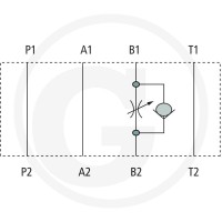 ARGO HYTOS NG06-Zawór dławiąco-zwrotny B 85025038 - 85025038 - Sklep rolniczy PoltechParts