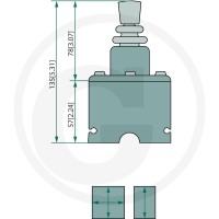 Danfoss Joystick PVRES 850155B4218 - 850155B4218 - Sklep rolniczy PoltechParts