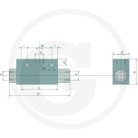 Oleodinamica Marchesini Zawór logiczny/ alternatywny WV-08 85002039 - Sklep PoltechParts