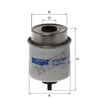Hengst Filtr paliwa H183WK 866H183WK | poltechparts.pl