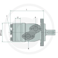 GRANIT Silnik BMP 50cc D=25mm 1/2" 87000831 - Sklep PoltechParts