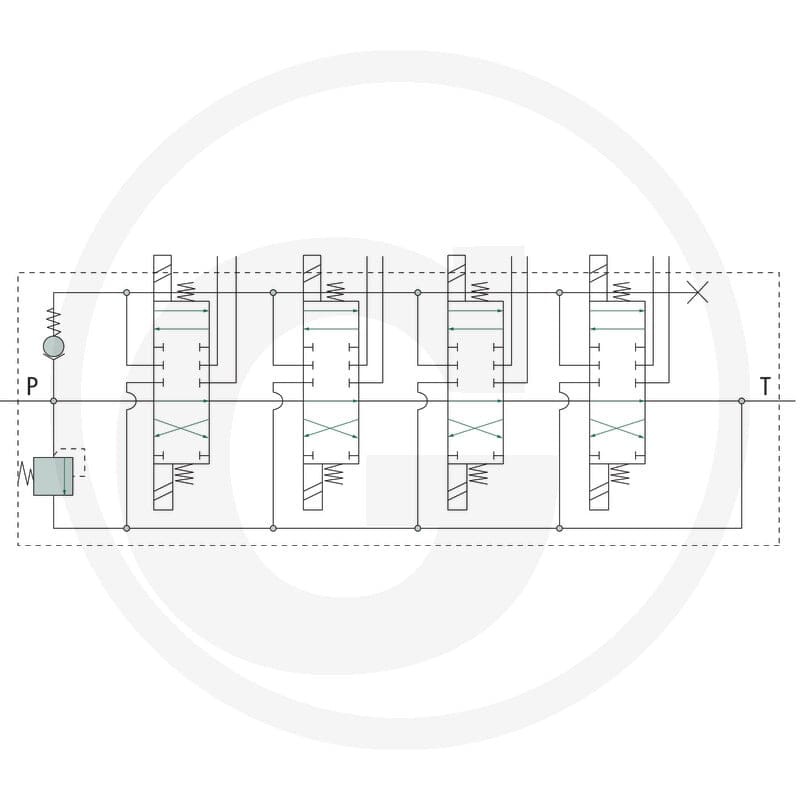 GRANIT Zawór elektryczny 12V 4x DW (A-B zamknię 87000993 - 87000993 - Sklep rolniczy PoltechParts