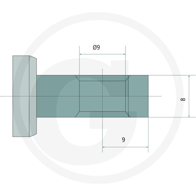 HYPEX X-P45-S tłok A - DW (A-B zamknięte) 87002824 - Sklep PoltechParts