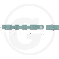 HYPEX X-P45-S tłok A - DW (A-B zamknięte) 87002824 - Sklep PoltechParts