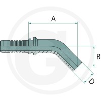 GRANIT PN 10 RSL 15L 45° 87010299 - Sklep PoltechParts