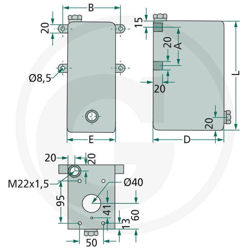GRANIT Zbiornik RP7 - 7 l 87000741 - Sklep PoltechParts