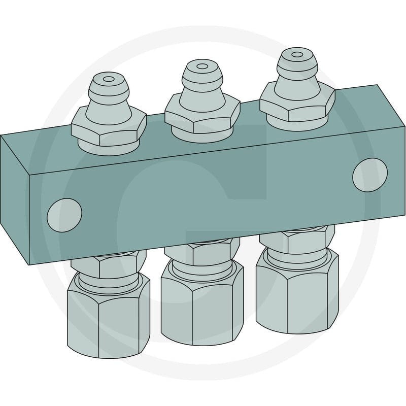 GRANIT Blok łączący 4-pozycyjny 30615ZS1937 - 30615ZS1937 - Sklep rolniczy PoltechParts