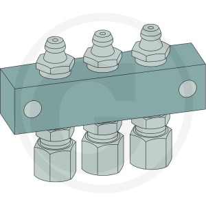 GRANIT Blok łączący 4-pozycyjny 30615ZS1937