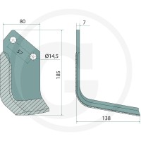 GRANIT Protractor 1803100077 - 1803100077 - Sklep rolniczy PoltechParts