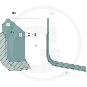 GRANIT Protractor 1803100077