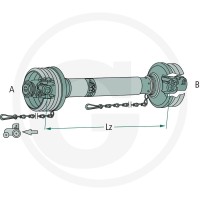 Walterscheid Wał przegubowy 395800010 | poltechparts.pl