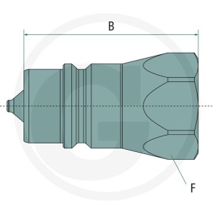GRANIT WTYCZKA. (N) WTYCZKA BG1 G1/4 IG 11394327