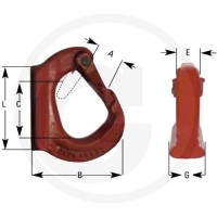Dolezych Haken GK 8 1T 12341586 - 12341586 - Sklep rolniczy PoltechParts