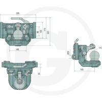 Scharmüller Zaczep automatyczny JSV 77705… | poltechparts.pl