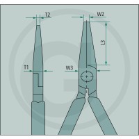KNIPEX Szczypce montażowe 7602881280 - Sklep PoltechParts