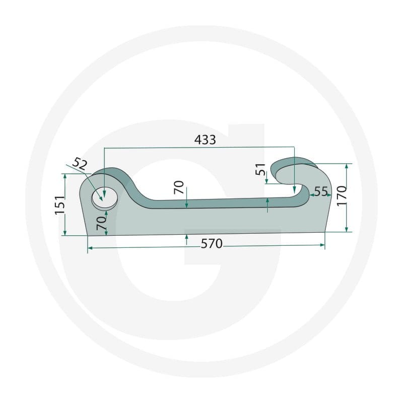GRANIT Zestaw elementów wypalanych 778755143 - 778755143 - Sklep rolniczy PoltechParts