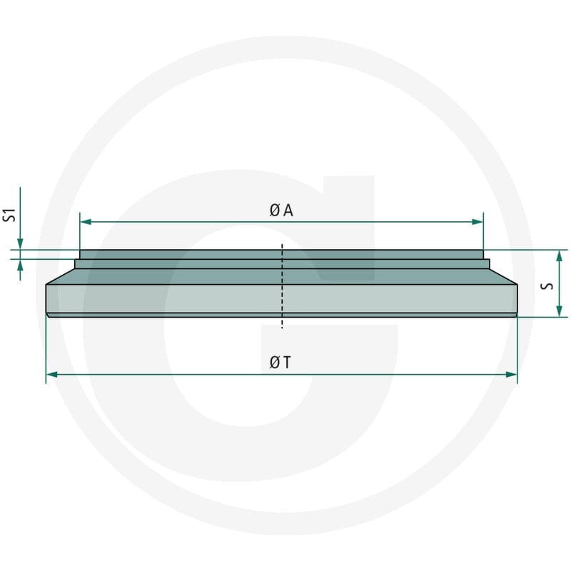 Contarini D100 Płyta FE 510, T=115 S=15 82000399 - 82000399 - Sklep rolniczy PoltechParts
