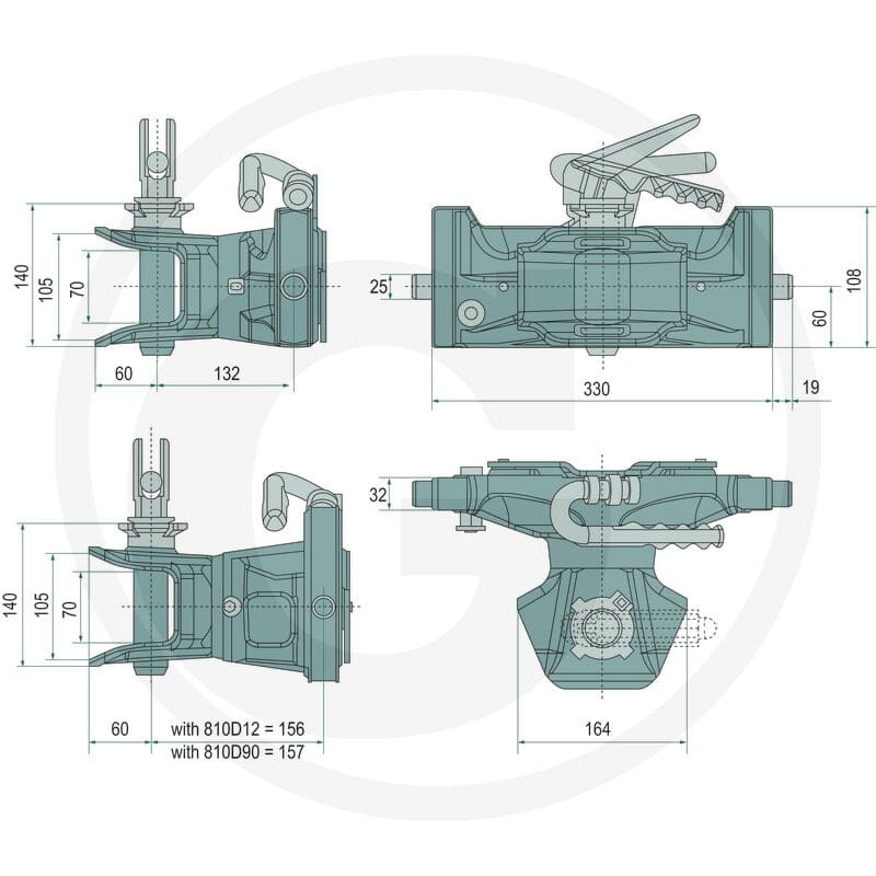 Rockinger Zaczep przyczepy bez wtyczki 78… | poltechparts.pl