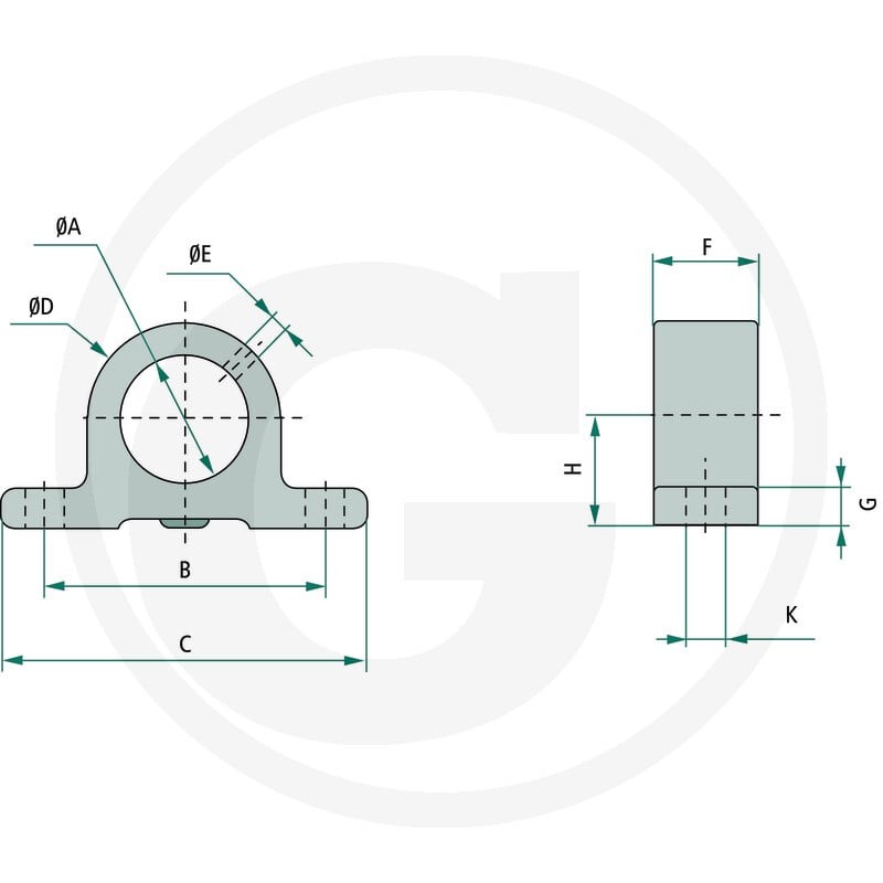 Chapel Schraub Lagerpaar-65 82000243 - 82000243 - Sklep rolniczy PoltechParts