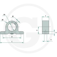 Chapel Schraub Lagerpaar-65 82000243 - 82000243 - Sklep rolniczy PoltechParts