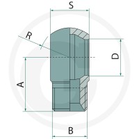 GRANIT Króciec pierścieniowy M18 x M18 x 1,5 60° 81522050 - 81522050 - Sklep rolniczy PoltechParts