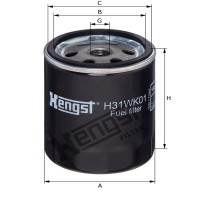 Hengst Filtr paliwa H31WK01 866H31WK01 | poltechparts.pl
