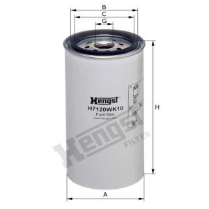 Hengst Filtr paliwa H7120WK10 866H7120WK10