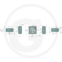 GRANIT Pompa/silnik z kołnierzem Ø110/123 1/4" 11084669 - 11084669 - Sklep rolniczy PoltechParts