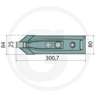 GRANIT ENDURANCE CARBIDE Dziób redlicy 179316615 - 179316615 - Sklep rolniczy PoltechParts