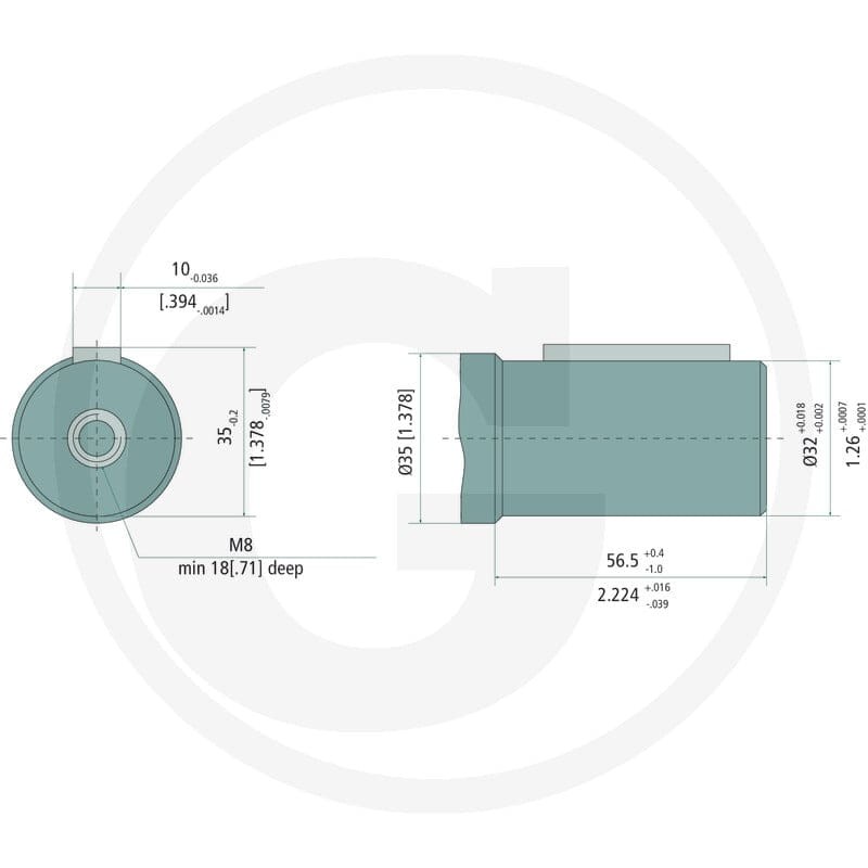 M+S Silnik MR 315cc D=32mm G 1/2'’ 11970859 - Sklep PoltechParts