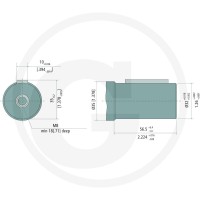 M+S Silnik MR 315cc D=32mm G 1/2'’ 11970859 - Sklep PoltechParts